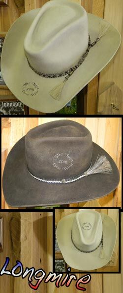 Longmire Custom Handmade Hat