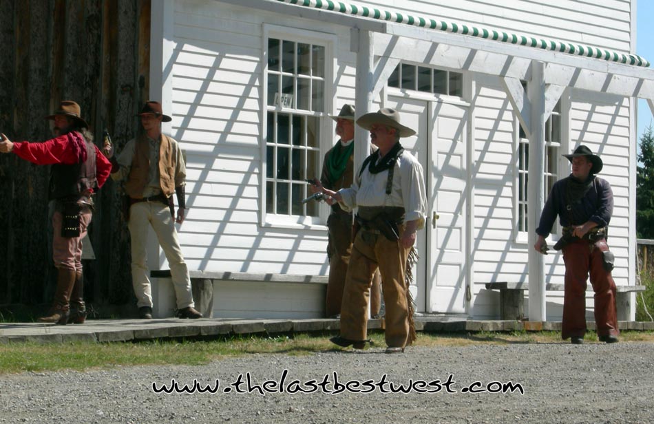 Re-enactors at work