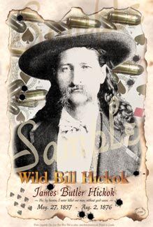 Cowboy Pictues Wild Bill Hickok Poster