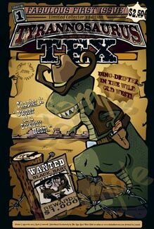 Tyrannosaurus Tex Poster