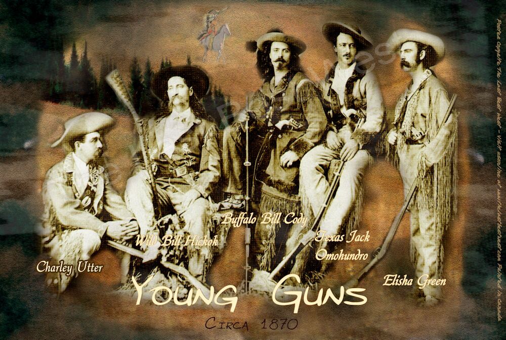 Young Guns Circa 1870 Poster