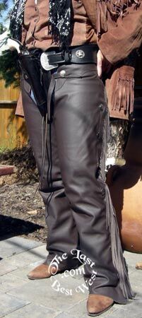 Lightweight shotgun Leather Chaps