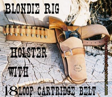 Blondie Holster Heavy Cartridge Belt