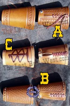 Leather Wrist Cuffs