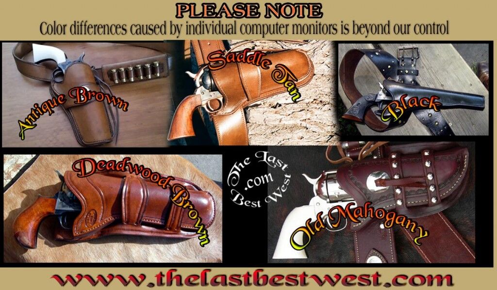Last Best West Leather Colors