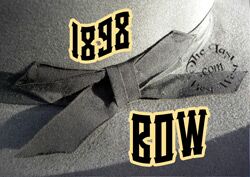 1898 Bow for a Cowboy Hat