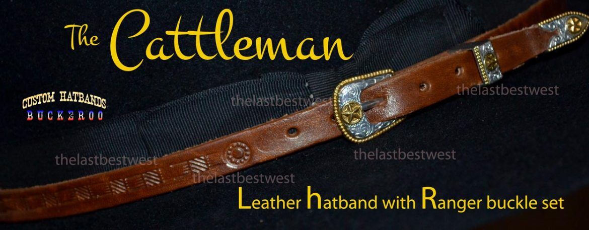 Hat bands for cowboy hats