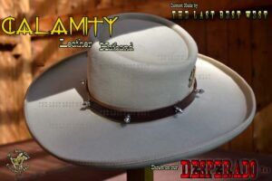 Calamity leather Hat Band