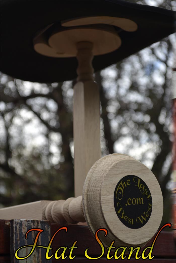 Solid Wood Hat Stand