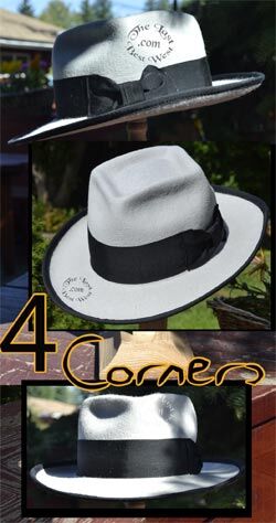 4 Corners Custom Fedora Hat