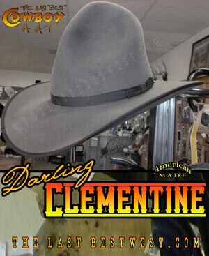 Darling Clementine Cowboy Hat