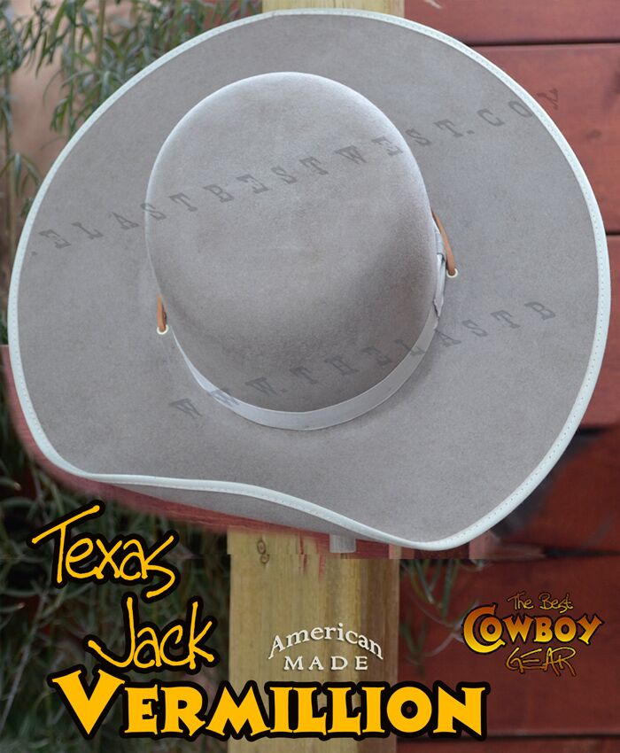 Texas Jack Vermillion Hat