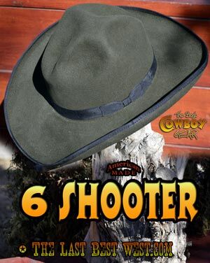 6 Shooter Western Dress Hat