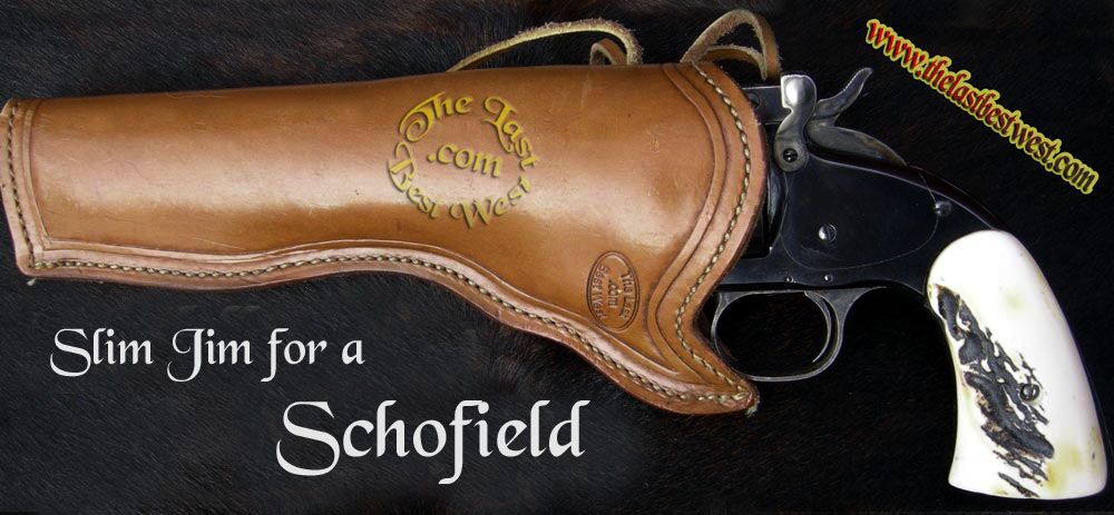 Traditional Slim Jim Leather Holster