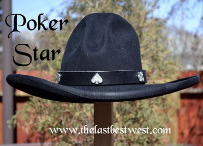 Poker Star Custom Hat Band