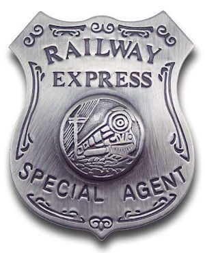 Railway Express Special Agent Badge
