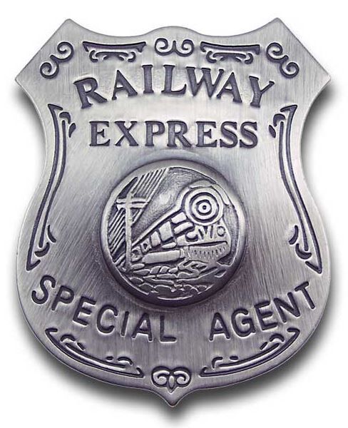 Railway Express Special Agent Badge