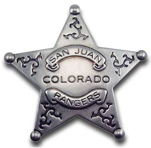 San Juan Colorado Rangers Badge