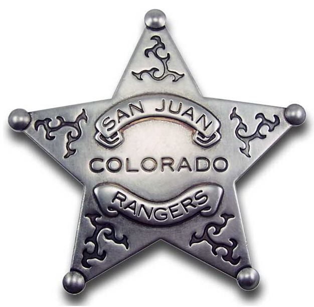 San Juan Colorado Rangers Badge