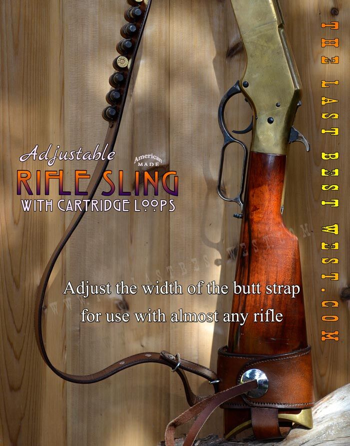 custom leather sling
