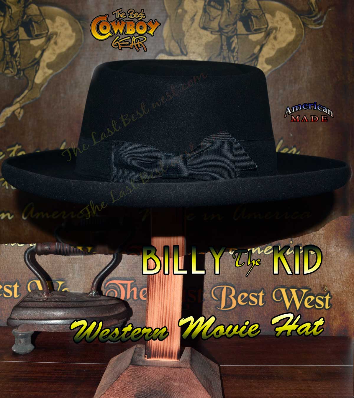 Billy the Kid Cowboy Hat
