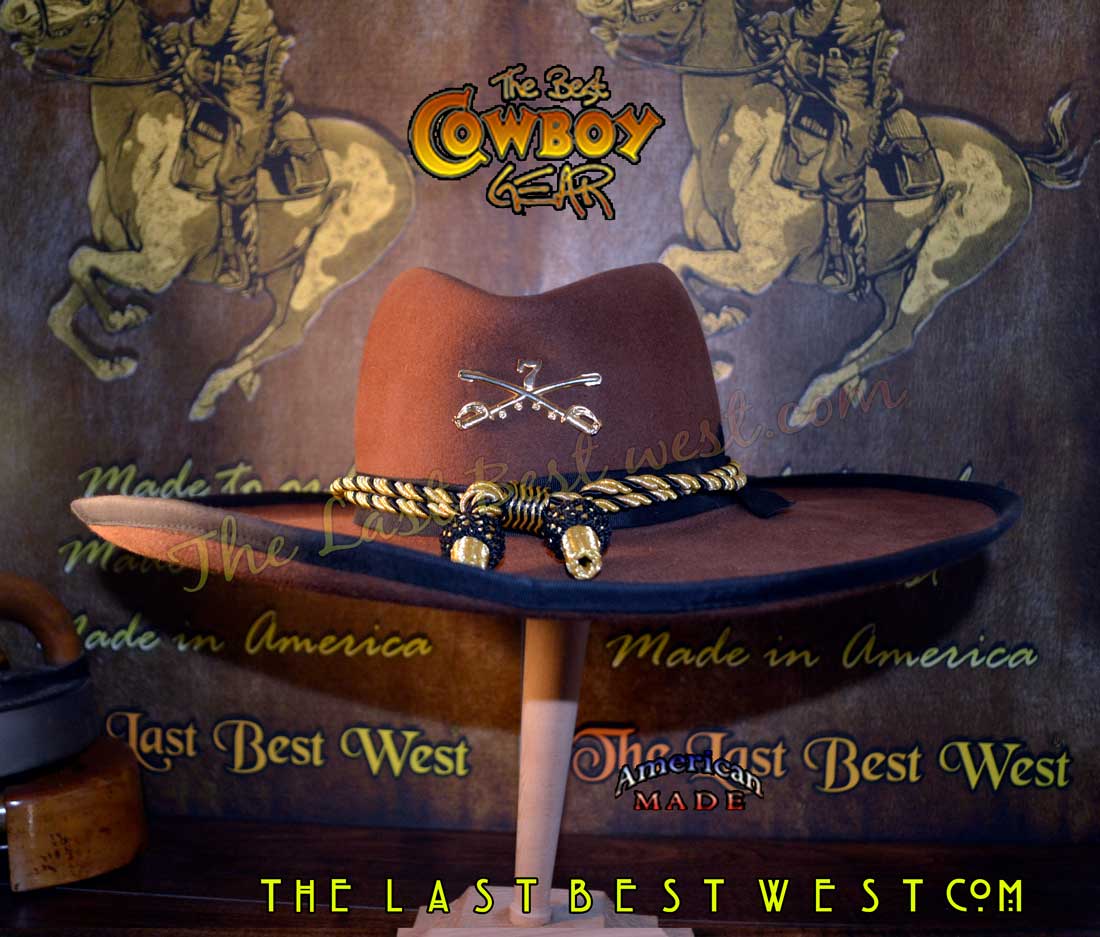 custer hat ready to ship