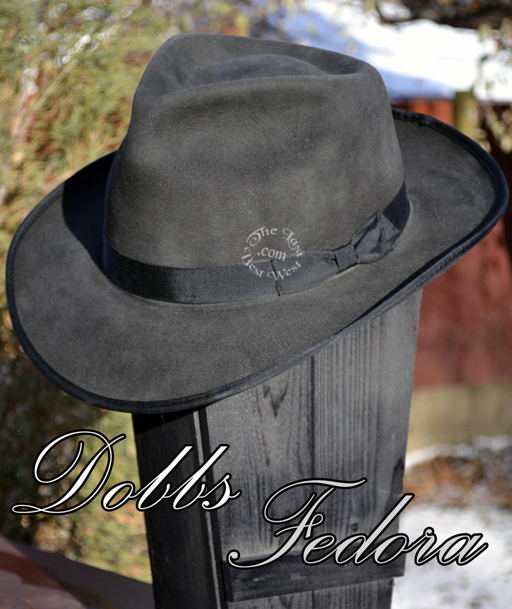 推定50年代 DOBBS guild edge hat fedra 推定50年代 DOBBS guild edge hat fedra