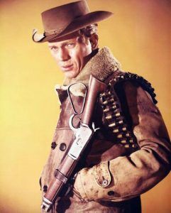 Steve McQueen, in Wanted Dead or Alive