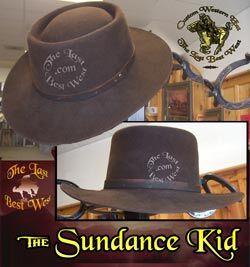 Sundance Kid Custom Handmade Hat