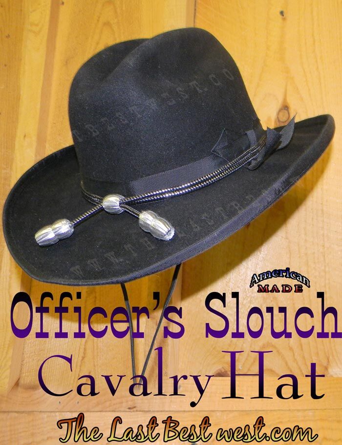Officer's Civil War Hat The Last Best West