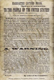 Southern Indiana Vigilance Poster