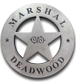 Marshal Deadwood Badge