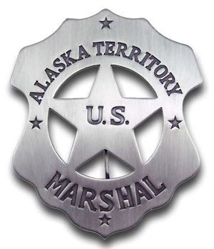 Alaska Territory U.S. Marshal Badge