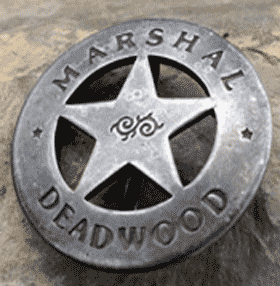 Buy THREE Old West Badges - The Last Best West