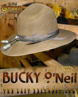 Bucky O'Neil Rough Rider Hat