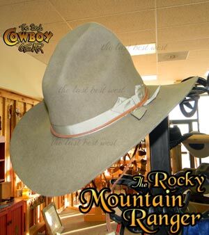 Rocky Mountain Ranger Cowboy Hat