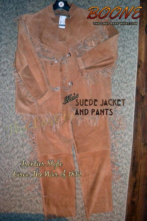 BOONE SUEDE COAT AND PANTS