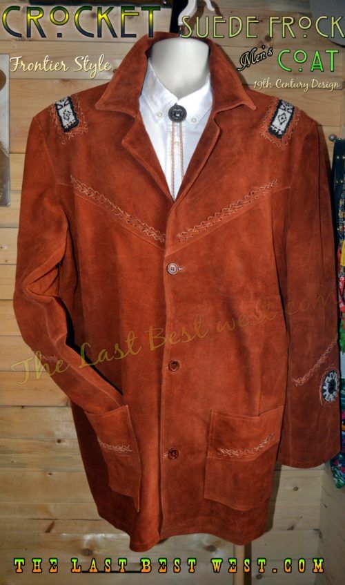 crockett suede coat