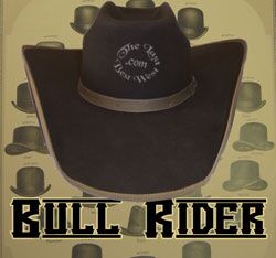 Bull Rider Custom Handmade Hat