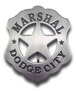 Marshal Dodge City Badge