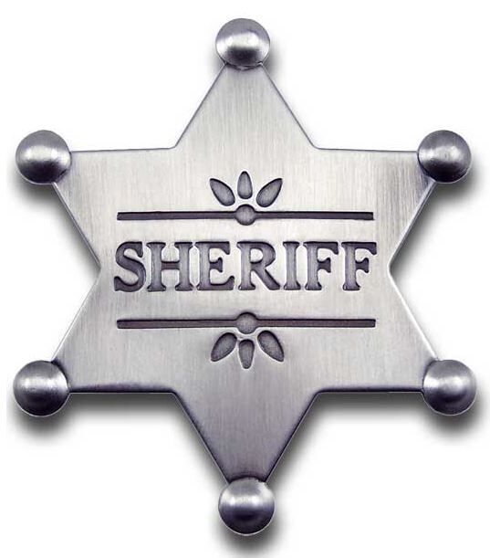 Buy THREE Old West Badges - The Last Best West