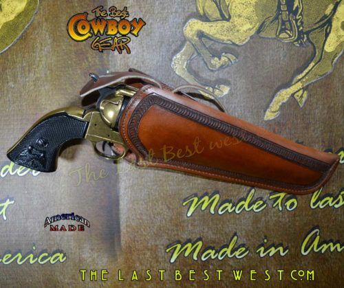 three persons single action holster ready to ship