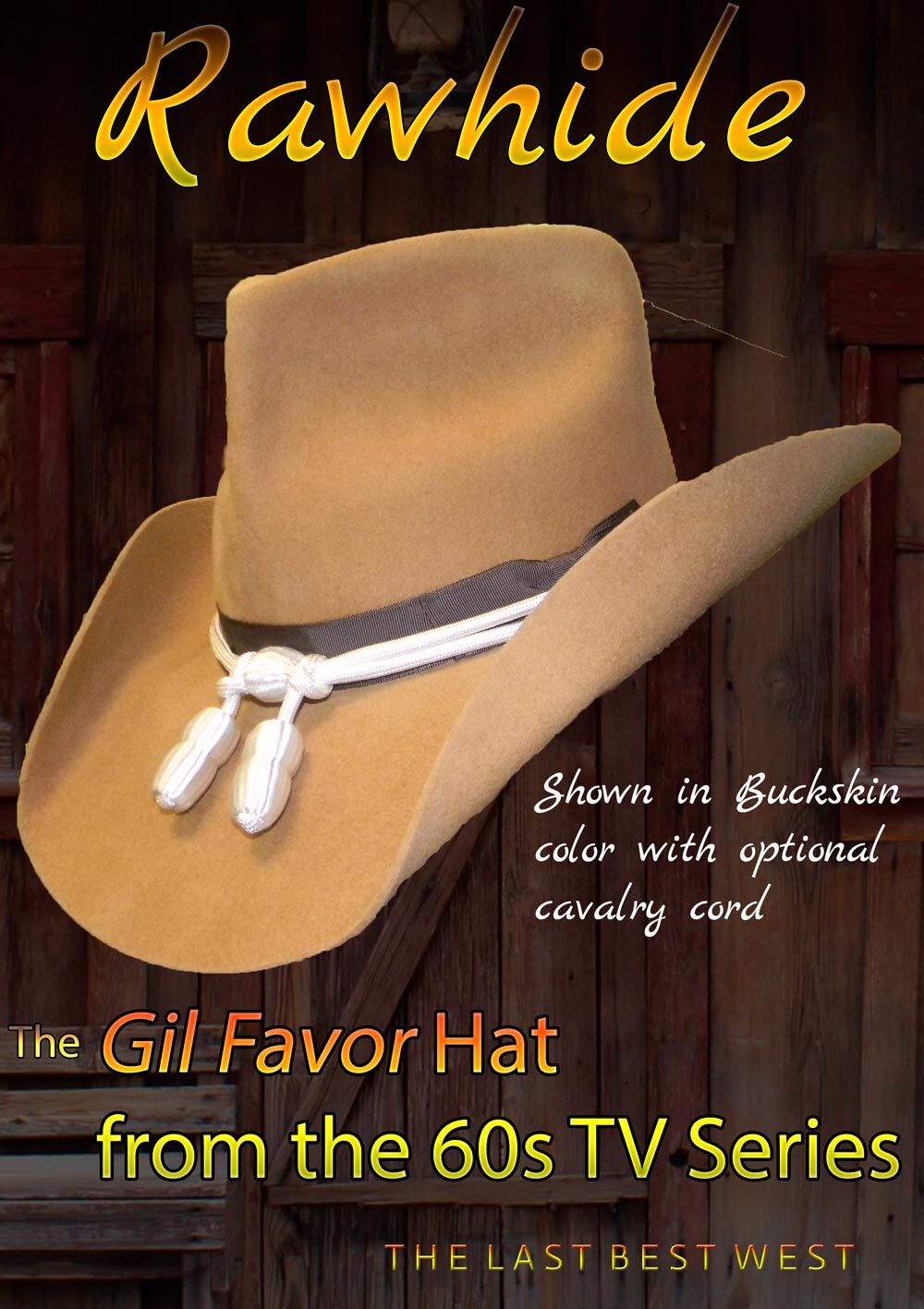 Rawhide Beaver Cowboy Hat