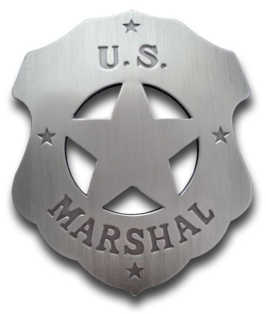 U.S. Marshal (Plain) Badge - The Last Best West