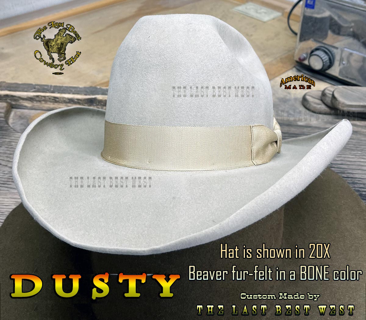 Dusty the ZZ Top Fandango Cowboy Hat - The Last Best West Dusty the ZZ Top Fandango Cowboy Hat - The Last Best West