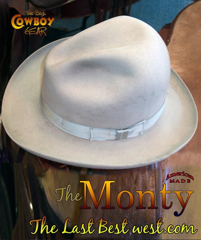 Monty Old West Dress Hat - The Last Best West Monty Old West Dress Hat - The Last Best West