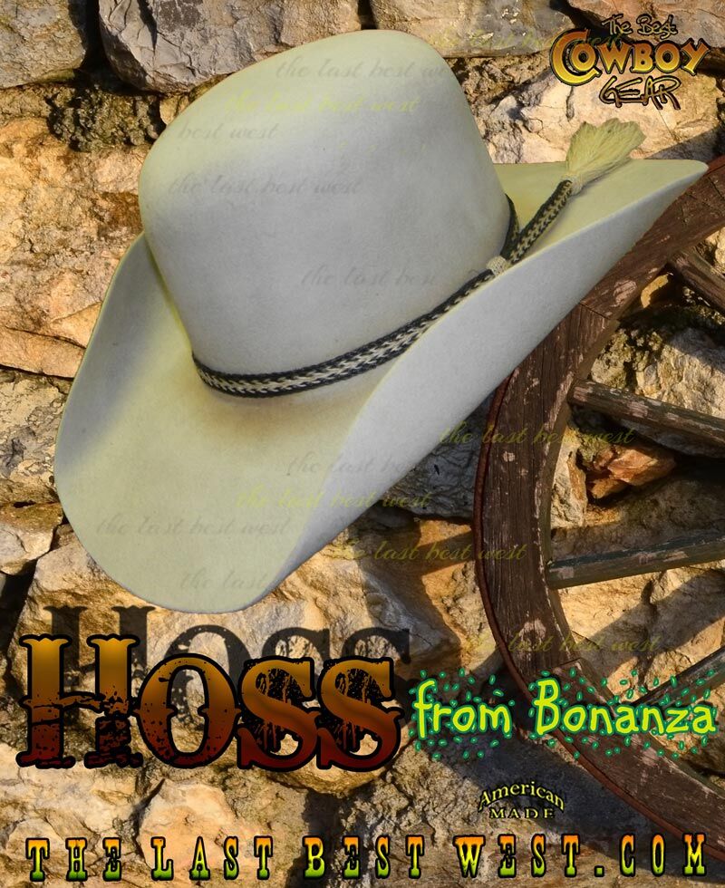 Hoss Cowboy Hat from Bonanza The Last Best West