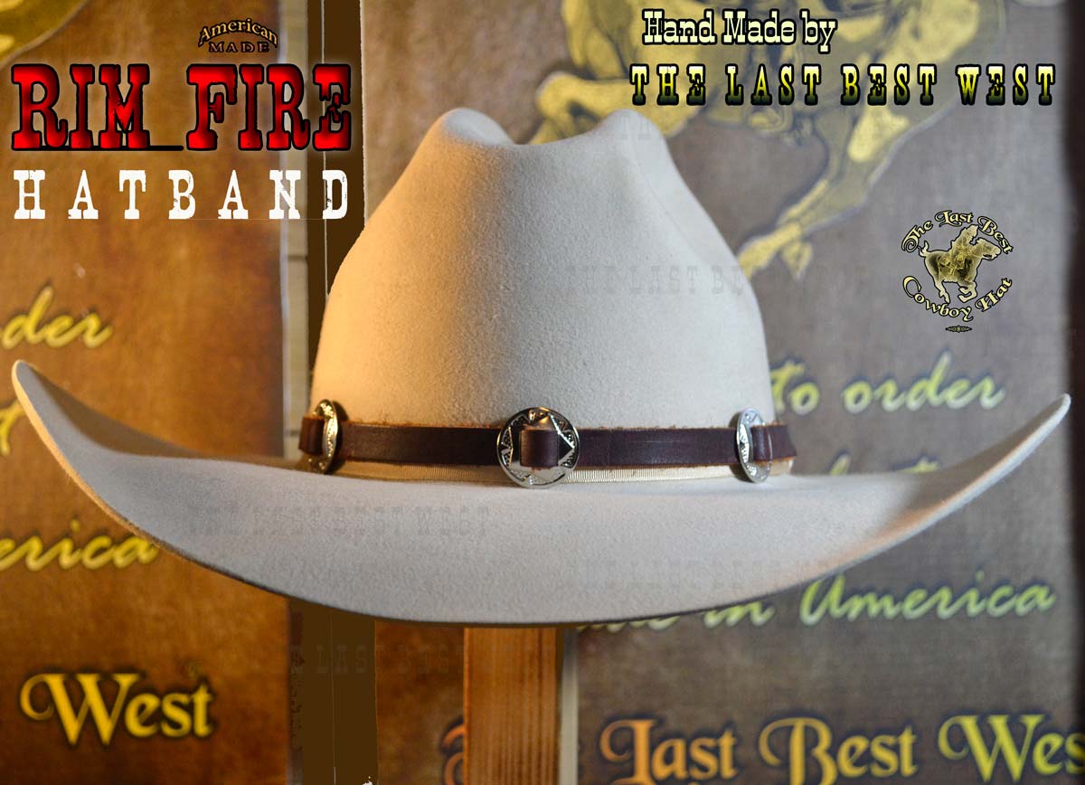 Fame Ornate Band Cowboy Hat Stellar Feather Hat Band - Adjustable Cowboy Hat Band for  main image 4