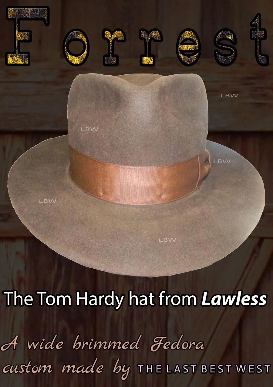Classic Custom Hat - The Forrest Fedora - The Last Best West
